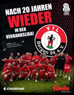 Cover von Verein für Leibesübungen Bergen 94 eV