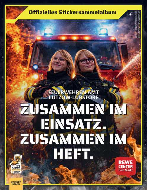 Stickercam Zone Sammelerlebnis Feuerwehren Amt Lützow-Lübstorf | Stickerstars